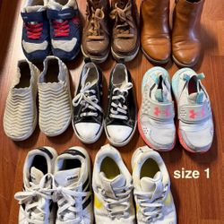 big girl size 1 shoes  $24 for all