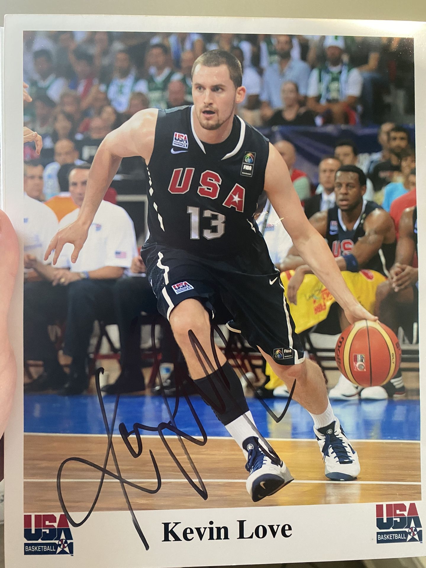 Kevin Love Autograph
