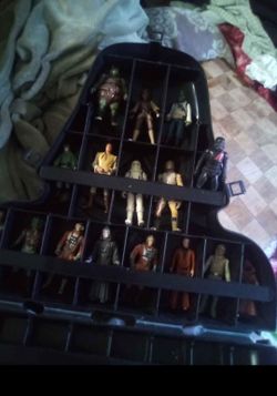 Empty Old Vintage Star Wars Darth Vader Case Box Storage
