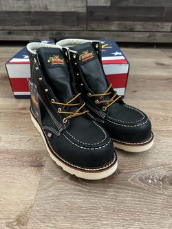 thorogood steel toe boots size 8.5