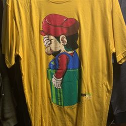 Men’s Large Mario Brothers shirt/ Mario New w/o tags