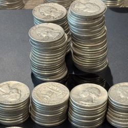 90% Silver Washington Quarters