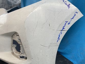2014 2016 Front Bumper Toyota Cotilla SE