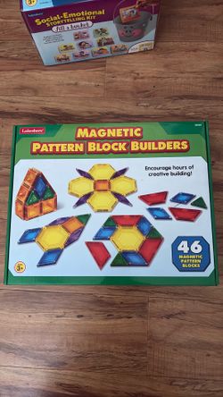 Magnetic Pattern Block Builders