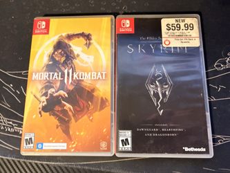 Nintendo Switch Games - Mortal Kombat 11 - Skyrim
