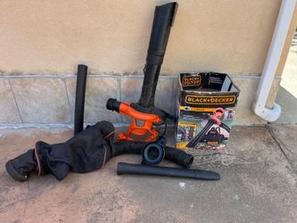 BLACK+DECKER Leaf Blower/Vacuum Combo – Barely Used
