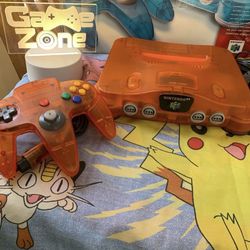 Nintendo 64 Fantastic Orange Fire
