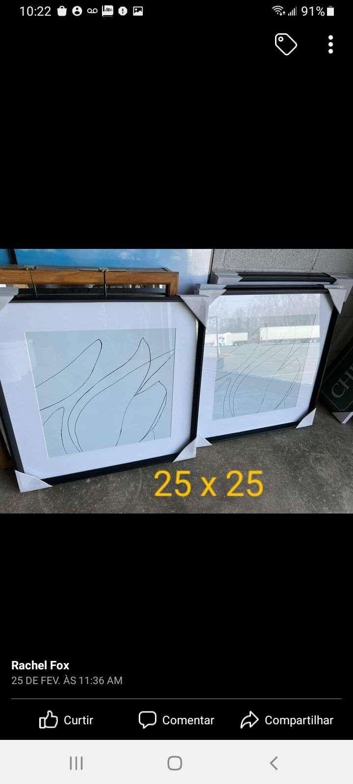 Brand New 25 X 25 Both