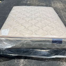 New Full Size Mattress With Box Spring set New Plush Mattress 
