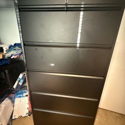 5 Drawer filing cabinet