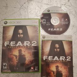 F.E.A.R. 2: Project Origin Microsoft Xbox 360