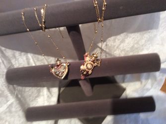 1900’s vintage style poison flask necklaces