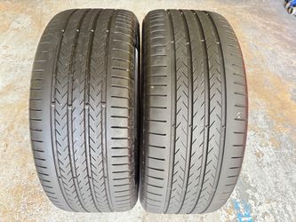 Two Tires 285/45/22 Continental Eco Contact6Q With 65% Left Acoustic Excellent deal