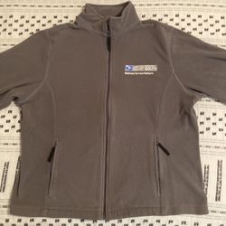 USPS Women’s Micro Fleece Jacket- Gray (Medium)