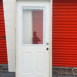 Exterior Door with Frame 32x80