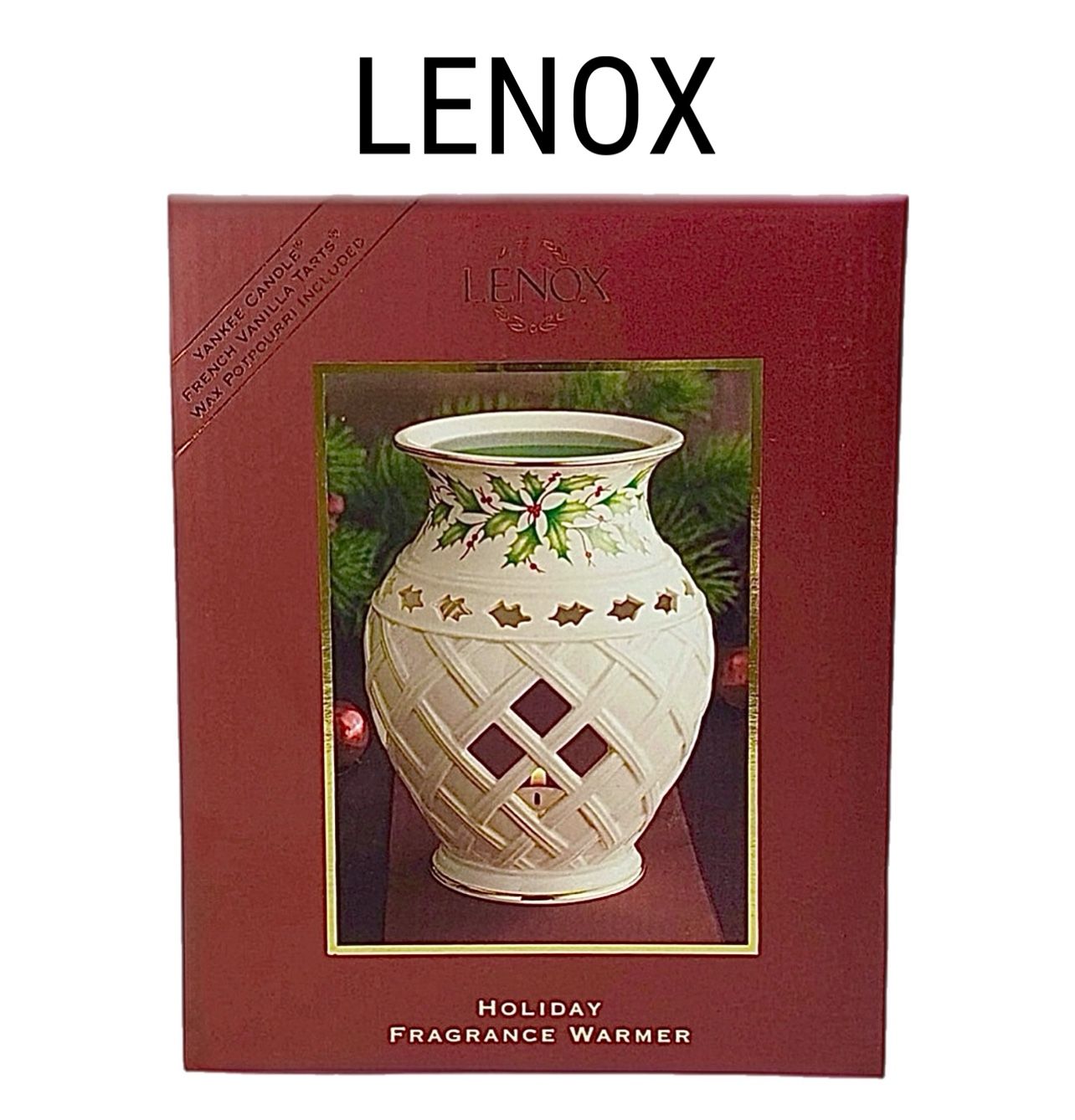 NEW!!! Lenox Holiday Fragrance Warmer