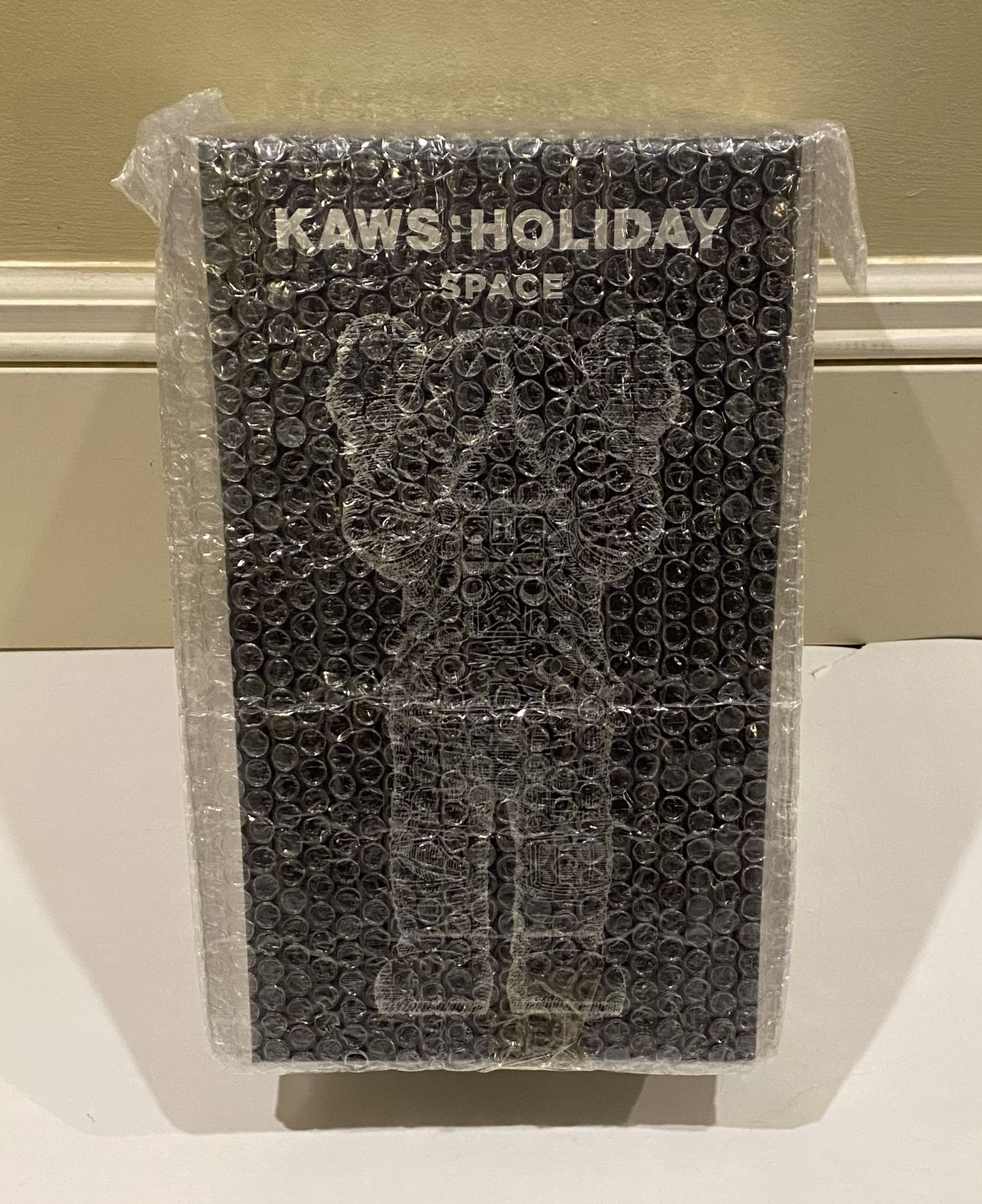 New KAWS Holiday Space Figure Silver Factory Sealed - 100