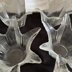 NEW! #12 L.E. SMITH GLASS CO. CANDLE HOLDERS/CENTERPIECES