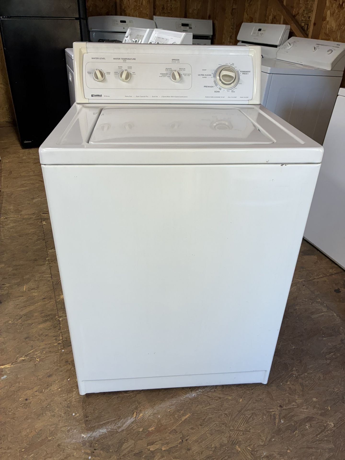Washer Kenmore 2 Months Warranty 
