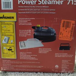 Wagner 715 Power Steamer Wallpaper Remover Open box