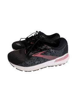 Brooks  Addiction GTS 15 Black  Running Shoes womens Size 9 Extra Wide 2E