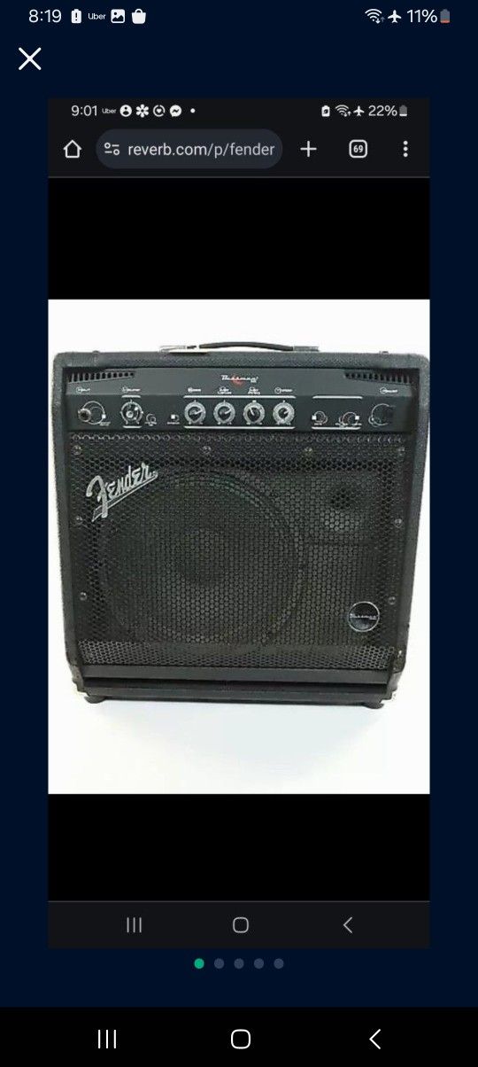 Fender Bassman 60 Combo Guitar Amplifier