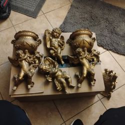 Gold Color Angels