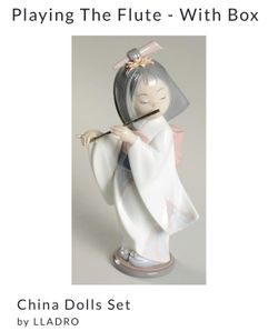 Llardo Playing the Flute IN BOX