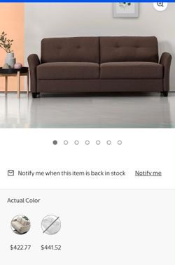 Brown couch