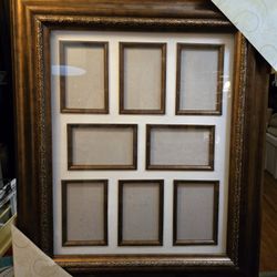 Large Bronze Finish Collage Frame
