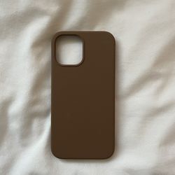 BROWN IPHONE 12 PRO MAX PHONE CASE