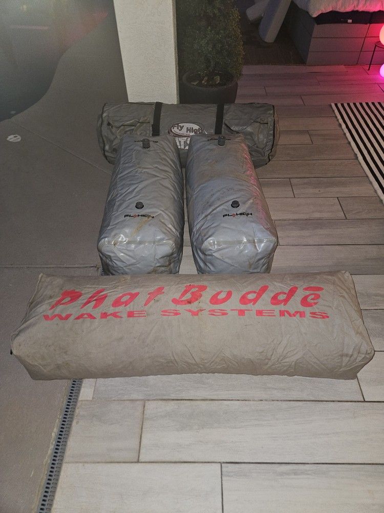 4 Fly High Fat Sacks With Pump