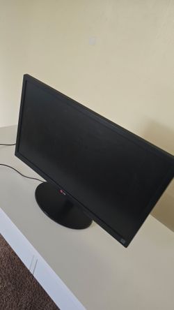 LG 24" Flatron 1080p Monitor — Fully Functional — Video Proof — HDMI/DVI/VGA
