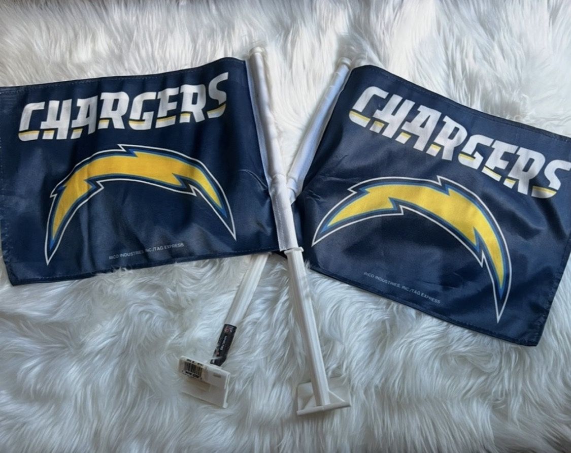 Chargers Car Flags
