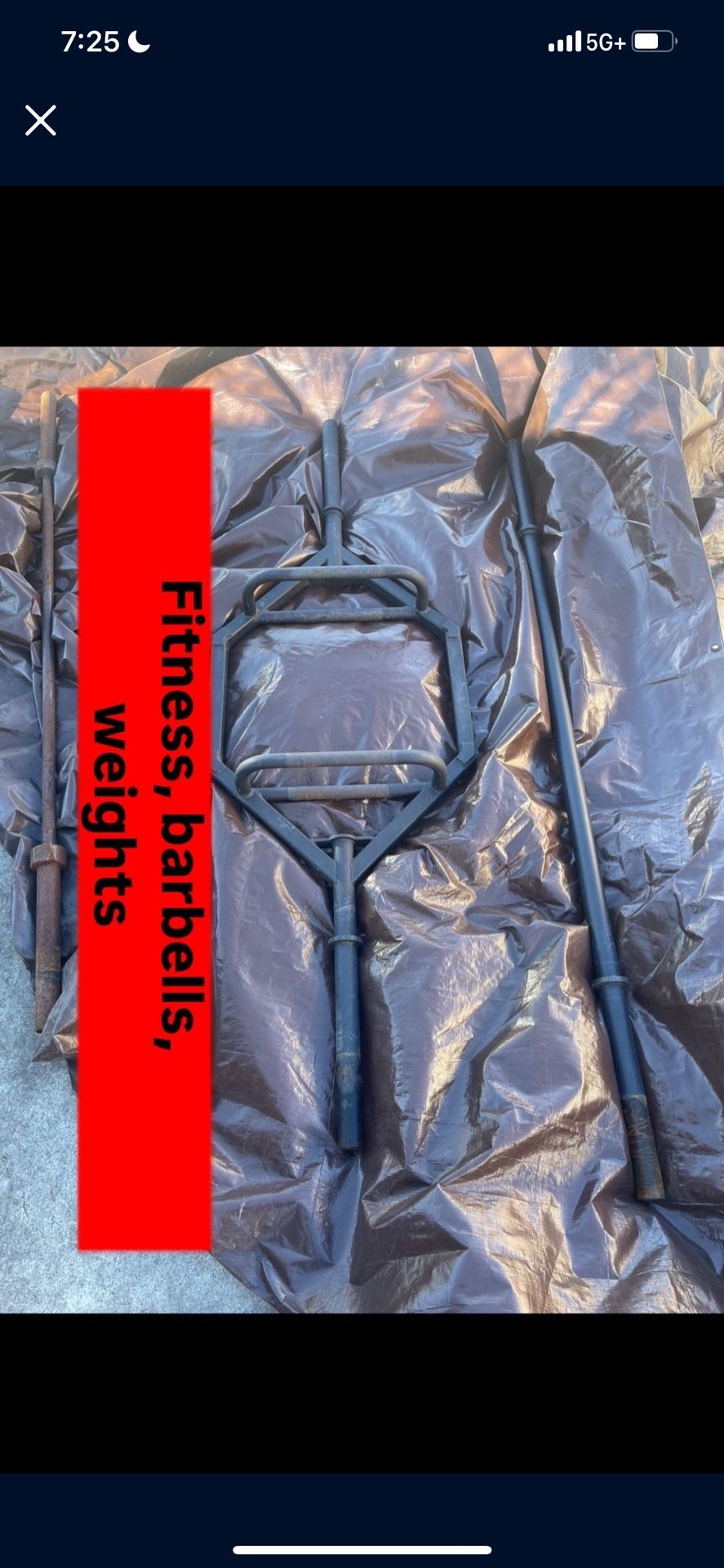 Olympic Barbells (7ft Bar, Hex Bar, Axle Bar)