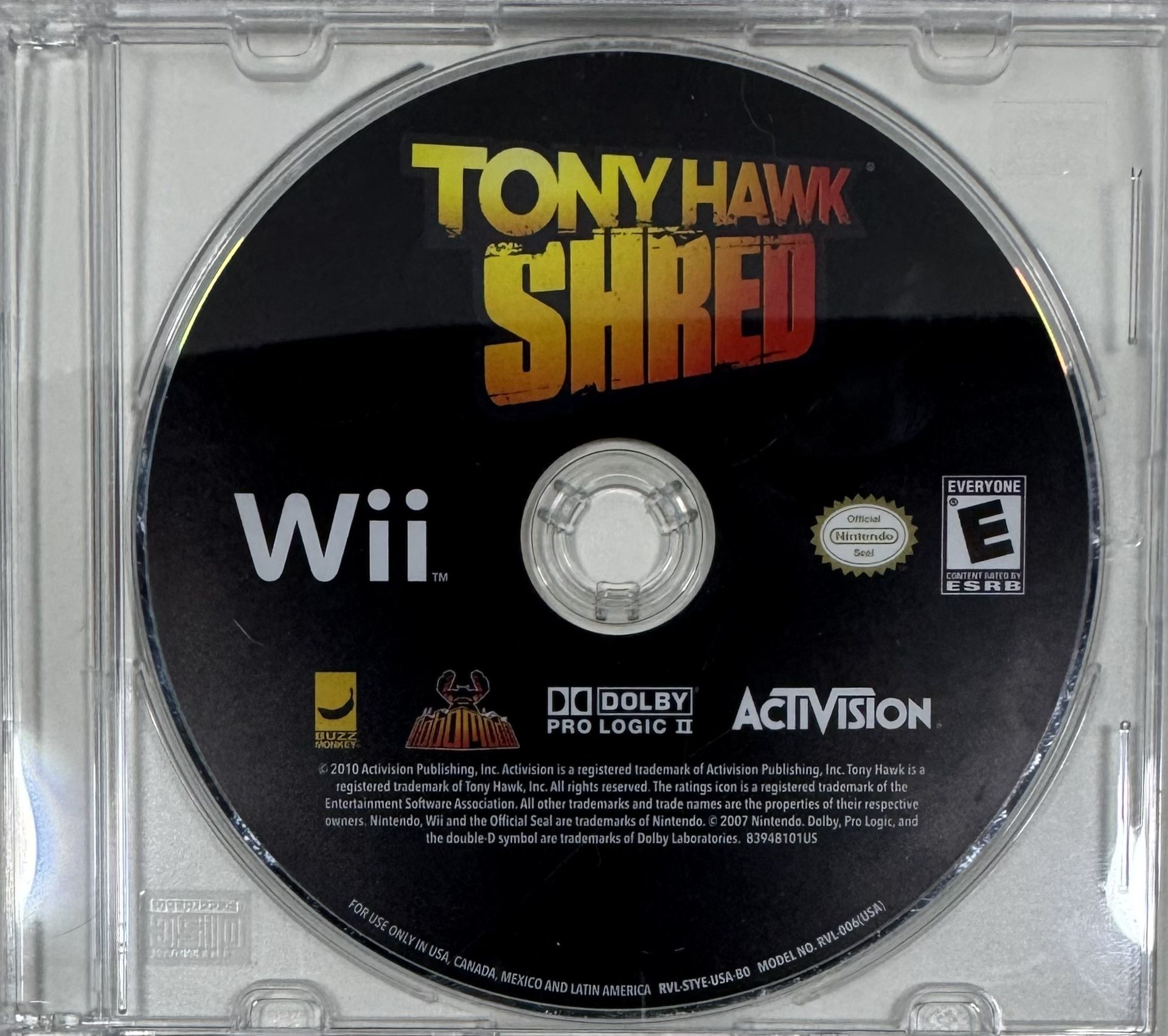TONY HAWK: Shred