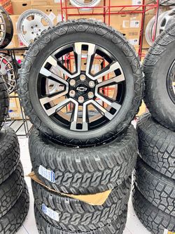 20” wheels  Chevy  AT4 Ultimate wheel   2026 model  Denali gmc Chevy  6x139mm   Wheel exchange  $795  W 33” available $880