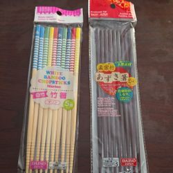 Daiso Japan  Fancy Chopsticks 2 Packs/10 Pairs