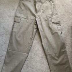 Nike Club Cargo Men Pants Skater Woven Khaki FZ5765 247 (38x32