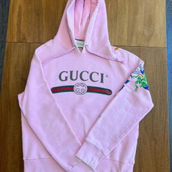 Gucci Pink Dragon Hoodie