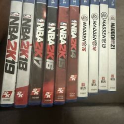 Ps4 Blu-Ray Games 