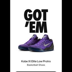 KOBE IX ELITE LOW PROTRO