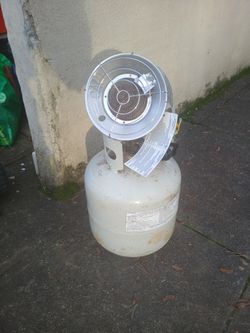 New Propane Heater With Tank