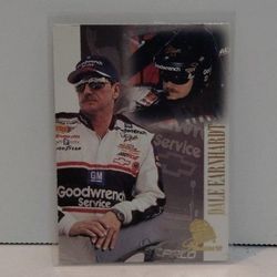 1997 Press Pass Premium Mirrors #4 Dale Earnhardt NASCAR Trading Card