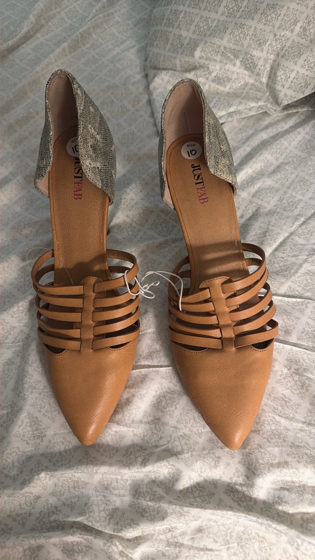 Women Just Fab Sandal Never Wear. Too Small For Me 