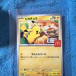 Pokémon Card Pikachu