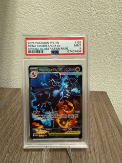 Pokemon Mega Charizard X ex PSA 9 Graded Card
