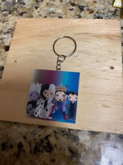 Villains keychain