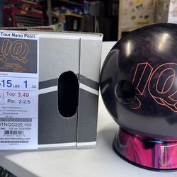 15lb storm IQ tour nano bowling ball