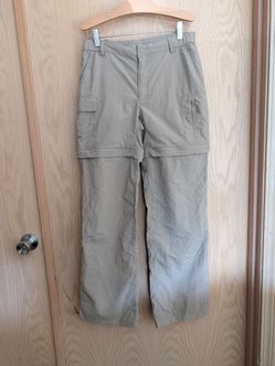 Women's North Face 3-Way Convertible Hiking Pants - Khaki, XS